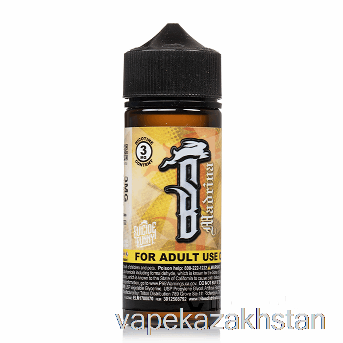 Vape Kazakhstan Madrina - Suicide Bunny - 120mL 0mg